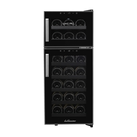 Винный шкаф Meyvel MV21-BF2 термоэлектрический двухзонный